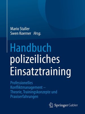 cover image of Handbuch polizeiliches Einsatztraining